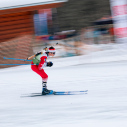 Samse National Tour n°5,LES CONTAMINES, FRANCE - JANUARY 25: CLEMENT PIRES of FRA January 25, 2026 in Les Contamines, France. (Photo by Rodriguez Alexis / @Aleiks_photo)
