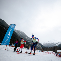 Samse National Tour n°5,LES CONTAMINES, FRANCE - JANUARY 25: CORENTIN JACOB of FRA January 25, 2026 in Les Contamines, France. (Photo by Rodriguez Alexis / @Aleiks_photo)