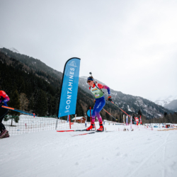 Samse National Tour n°5,LES CONTAMINES, FRANCE - JANUARY 25: ILANN DUPONT of FRA January 25, 2026 in Les Contamines, France. (Photo by Rodriguez Alexis / @Aleiks_photo)
