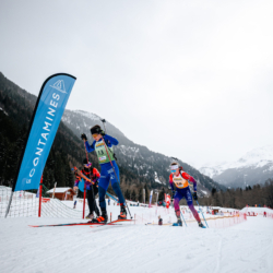 Samse National Tour n°5,LES CONTAMINES, FRANCE - JANUARY 25: CYPRIEN MERMILLOD BLARDET of FRA January 25, 2026 in Les Contamines, France. (Photo by Rodriguez Alexis / @Aleiks_photo)