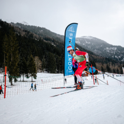 Samse National Tour n°5,LES CONTAMINES, FRANCE - JANUARY 25: ADRIEN BAYLAC of FRA January 25, 2026 in Les Contamines, France. (Photo by Rodriguez Alexis / @Aleiks_photo)