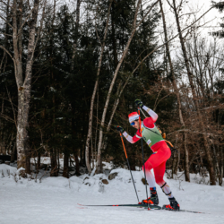 Samse National Tour n°5,LES CONTAMINES, FRANCE - JANUARY 25: ADRIEN BAYLAC of FRA January 25, 2026 in Les Contamines, France. (Photo by Rodriguez Alexis / @Aleiks_photo)