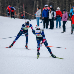 Samse National Tour n°5,LES CONTAMINES, FRANCE - JANUARY 25: ANTONIN DELSOL of FRA, THEO GUIRAUD-POILLOT of FRA January 25, 2026 in Les Contamines, France. (Photo by Rodriguez Alexis / @Aleiks_photo)