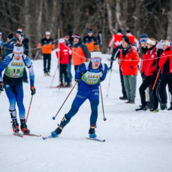 Samse National Tour n°5,LES CONTAMINES, FRANCE - JANUARY 25: RAPHAEL DHENAIN of FRA, NOE SEIGNEUR of FRA January 25, 2026 in Les Contamines, France. (Photo by Rodriguez Alexis / @Aleiks_photo)