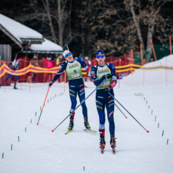 Samse National Tour n°5,LES CONTAMINES, FRANCE - JANUARY 25: THEO GUIRAUD-POILLOT of FRA January 25, 2026 in Les Contamines, France. (Photo by Rodriguez Alexis / @Aleiks_photo)