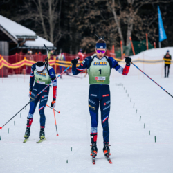 Samse National Tour n°5,LES CONTAMINES, FRANCE - JANUARY 25: THEO GUIRAUD-POILLOT of FRA January 25, 2026 in Les Contamines, France. (Photo by Rodriguez Alexis / @Aleiks_photo)