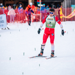Samse National Tour n°5,LES CONTAMINES, FRANCE - JANUARY 25: MATHIEU GARCIA of FRA January 25, 2026 in Les Contamines, France. (Photo by Rodriguez Alexis / @Aleiks_photo)