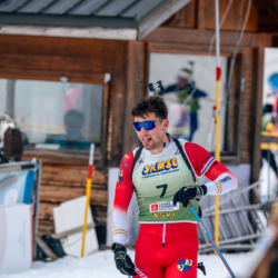 Samse National Tour n°5,LES CONTAMINES, FRANCE - JANUARY 25: MATHIEU GARCIA of FRA January 25, 2026 in Les Contamines, France. (Photo by Rodriguez Alexis / @Aleiks_photo)