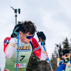 Samse National Tour n°5,LES CONTAMINES, FRANCE - JANUARY 25: MATHIEU GARCIA of FRA January 25, 2026 in Les Contamines, France. (Photo by Rodriguez Alexis / @Aleiks_photo)