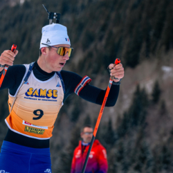 Samse National Tour n°5,LES CONTAMINES, FRANCE - JANUARY 25: SAMUEL MORIN of FRA January 25, 2026 in Les Contamines, France. (Photo by Rodriguez Alexis / @Aleiks_photo)