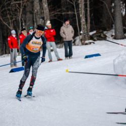 Samse National Tour n°5,LES CONTAMINES, FRANCE - JANUARY 25: CLEMENT RODRIGUEZ of FRA January 25, 2026 in Les Contamines, France. (Photo by Rodriguez Alexis / @Aleiks_photo)