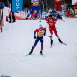 Samse National Tour n°5,LES CONTAMINES, FRANCE - JANUARY 25: TOM BOUILLET of FRA January 25, 2026 in Les Contamines, France. (Photo by Rodriguez Alexis / @Aleiks_photo)