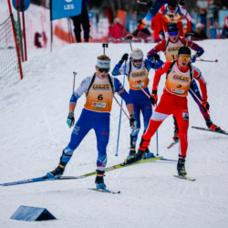 Samse National Tour n°5,LES CONTAMINES, FRANCE - JANUARY 25: NIELS BIBOLLET of FRA January 25, 2026 in Les Contamines, France. (Photo by Rodriguez Alexis / @Aleiks_photo)