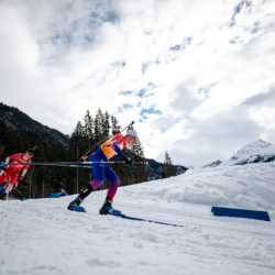 Samse National Tour n°5,LES CONTAMINES, FRANCE - JANUARY 25: TOM BOUILLET of FRA January 25, 2026 in Les Contamines, France. (Photo by Rodriguez Alexis / @Aleiks_photo)