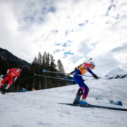 Samse National Tour n°5,LES CONTAMINES, FRANCE - JANUARY 25: TOM BOUILLET of FRA January 25, 2026 in Les Contamines, France. (Photo by Rodriguez Alexis / @Aleiks_photo)