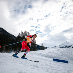 Samse National Tour n°5,LES CONTAMINES, FRANCE - JANUARY 25: VICTOR LAINE of FRA January 25, 2026 in Les Contamines, France. (Photo by Rodriguez Alexis / @Aleiks_photo)