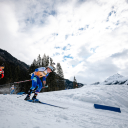 Samse National Tour n°5,LES CONTAMINES, FRANCE - JANUARY 25: NIELS BIBOLLET of FRA January 25, 2026 in Les Contamines, France. (Photo by Rodriguez Alexis / @Aleiks_photo)