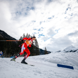 Samse National Tour n°5,LES CONTAMINES, FRANCE - JANUARY 25: SACHA MAZZILLI RIABOFF of FRA January 25, 2026 in Les Contamines, France. (Photo by Rodriguez Alexis / @Aleiks_photo)