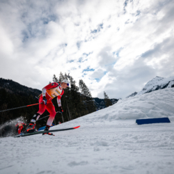 Samse National Tour n°5,LES CONTAMINES, FRANCE - JANUARY 25: PETER SANDERS of FRA January 25, 2026 in Les Contamines, France. (Photo by Rodriguez Alexis / @Aleiks_photo)