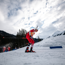 Samse National Tour n°5,LES CONTAMINES, FRANCE - JANUARY 25: PETER SANDERS of FRA January 25, 2026 in Les Contamines, France. (Photo by Rodriguez Alexis / @Aleiks_photo)