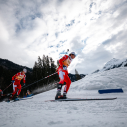 Samse National Tour n°5,LES CONTAMINES, FRANCE - JANUARY 25: MAX BUCHER of FRA January 25, 2026 in Les Contamines, France. (Photo by Rodriguez Alexis / @Aleiks_photo)