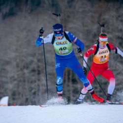 Samse National Tour n°5,LES CONTAMINES, FRANCE - JANUARY 25: BARON BJORN MANCEAU of FRA January 25, 2026 in Les Contamines, France. (Photo by Rodriguez Alexis / @Aleiks_photo)