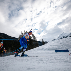 Samse National Tour n°5,LES CONTAMINES, FRANCE - JANUARY 25: NICOLAS COLOMBAN of FRA January 25, 2026 in Les Contamines, France. (Photo by Rodriguez Alexis / @Aleiks_photo)