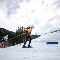 Samse National Tour n°5,LES CONTAMINES, FRANCE - JANUARY 25: GASPARD VINAY of FRA January 25, 2026 in Les Contamines, France. (Photo by Rodriguez Alexis / @Aleiks_photo)