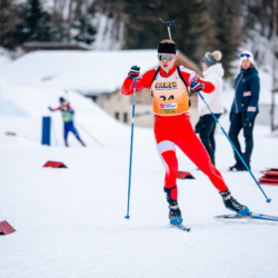 Samse National Tour n°5,LES CONTAMINES, FRANCE - JANUARY 25: LILIAN KEMBELLEC of FRA January 25, 2026 in Les Contamines, France. (Photo by Rodriguez Alexis / @Aleiks_photo)