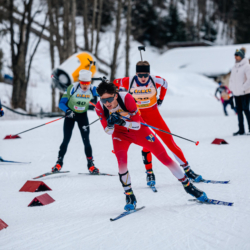 Samse National Tour n°5,LES CONTAMINES, FRANCE - JANUARY 25: VICTOR LAINE of FRA January 25, 2026 in Les Contamines, France. (Photo by Rodriguez Alexis / @Aleiks_photo)