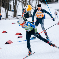 Samse National Tour n°5,LES CONTAMINES, FRANCE - JANUARY 25: QUENTIN CAVIGLIA of FRA January 25, 2026 in Les Contamines, France. (Photo by Rodriguez Alexis / @Aleiks_photo)