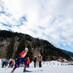 Samse National Tour n°5,LES CONTAMINES, FRANCE - JANUARY 25: TOM BOUILLET of FRA January 25, 2026 in Les Contamines, France. (Photo by Rodriguez Alexis / @Aleiks_photo)