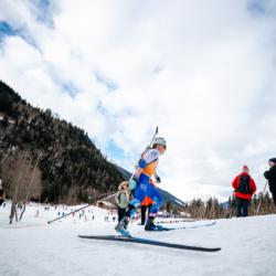Samse National Tour n°5,LES CONTAMINES, FRANCE - JANUARY 25: NIELS BIBOLLET of FRA January 25, 2026 in Les Contamines, France. (Photo by Rodriguez Alexis / @Aleiks_photo)