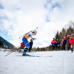 Samse National Tour n°5,LES CONTAMINES, FRANCE - JANUARY 25: NIELS BIBOLLET of FRA January 25, 2026 in Les Contamines, France. (Photo by Rodriguez Alexis / @Aleiks_photo)