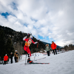 Samse National Tour n°5,LES CONTAMINES, FRANCE - JANUARY 25: PETER SANDERS of FRA January 25, 2026 in Les Contamines, France. (Photo by Rodriguez Alexis / @Aleiks_photo)