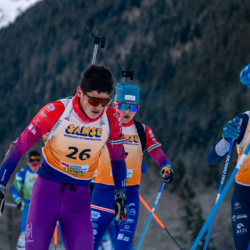 Samse National Tour n°5,LES CONTAMINES, FRANCE - JANUARY 25: TIMEO RIEU of FRA January 25, 2026 in Les Contamines, France. (Photo by Rodriguez Alexis / @Aleiks_photo)
