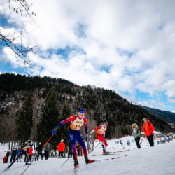 Samse National Tour n°5,LES CONTAMINES, FRANCE - JANUARY 25: ALIX BLONDEAU-TOINY of FRA January 25, 2026 in Les Contamines, France. (Photo by Rodriguez Alexis / @Aleiks_photo)