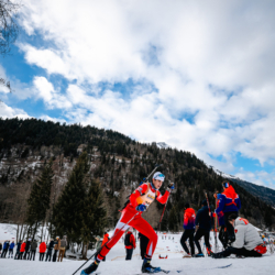Samse National Tour n°5,LES CONTAMINES, FRANCE - JANUARY 25: PAUL CARTIER of FRA January 25, 2026 in Les Contamines, France. (Photo by Rodriguez Alexis / @Aleiks_photo)