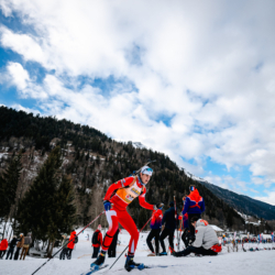 Samse National Tour n°5,LES CONTAMINES, FRANCE - JANUARY 25: PAUL CARTIER of FRA January 25, 2026 in Les Contamines, France. (Photo by Rodriguez Alexis / @Aleiks_photo)
