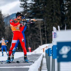 Samse National Tour n°5,LES CONTAMINES, FRANCE - JANUARY 25: LUCAS MOINE of FRA January 25, 2026 in Les Contamines, France. (Photo by Rodriguez Alexis / @Aleiks_photo)