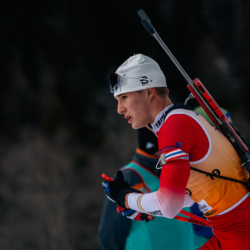 Samse National Tour n°5,LES CONTAMINES, FRANCE - JANUARY 25: PETER SANDERS of FRA January 25, 2026 in Les Contamines, France. (Photo by Rodriguez Alexis / @Aleiks_photo)