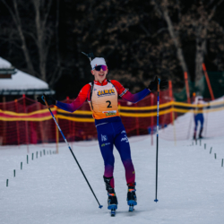 Samse National Tour n°5,LES CONTAMINES, FRANCE - JANUARY 25: TOM BOUILLET of FRA January 25, 2026 in Les Contamines, France. (Photo by Rodriguez Alexis / @Aleiks_photo)