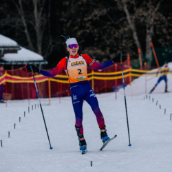Samse National Tour n°5,LES CONTAMINES, FRANCE - JANUARY 25: TOM BOUILLET of FRA January 25, 2026 in Les Contamines, France. (Photo by Rodriguez Alexis / @Aleiks_photo)