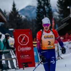 Samse National Tour n°5,LES CONTAMINES, FRANCE - JANUARY 25: TOM BOUILLET of FRA January 25, 2026 in Les Contamines, France. (Photo by Rodriguez Alexis / @Aleiks_photo)