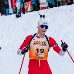 Samse National Tour n°5,LES CONTAMINES, FRANCE - JANUARY 25: PETER SANDERS of FRA January 25, 2026 in Les Contamines, France. (Photo by Rodriguez Alexis / @Aleiks_photo)