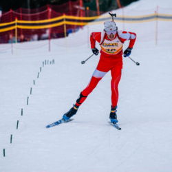 Samse National Tour n°5,LES CONTAMINES, FRANCE - JANUARY 25: MATHIS LAINÉ of FRA January 25, 2026 in Les Contamines, France. (Photo by Rodriguez Alexis / @Aleiks_photo)