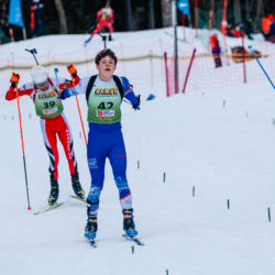 Samse National Tour n°5,LES CONTAMINES, FRANCE - JANUARY 25: ELIOT PERRILLAT-BOTTONET of FRA January 25, 2026 in Les Contamines, France. (Photo by Rodriguez Alexis / @Aleiks_photo)