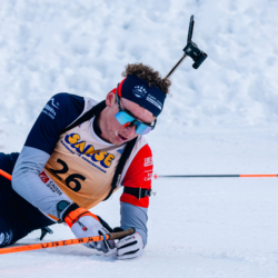 Samse National Tour n°5,LES CONTAMINES, FRANCE - JANUARY 25: MARTIN PROD'HOMME of FRA January 25, 2026 in Les Contamines, France. (Photo by Rodriguez Alexis / @Aleiks_photo)