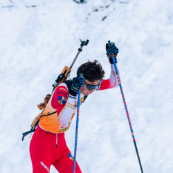 Samse National Tour n°5,LES CONTAMINES, FRANCE - JANUARY 25: VICTOR LAINE of FRA January 25, 2026 in Les Contamines, France. (Photo by Rodriguez Alexis / @Aleiks_photo)