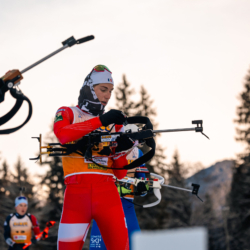 Samse National Tour n°5,LES CONTAMINES, FRANCE - JANUARY 25: SAMUEL TUTTINO of FRA January 25, 2026 in Les Contamines, France. (Photo by Rodriguez Alexis / @Aleiks_photo)